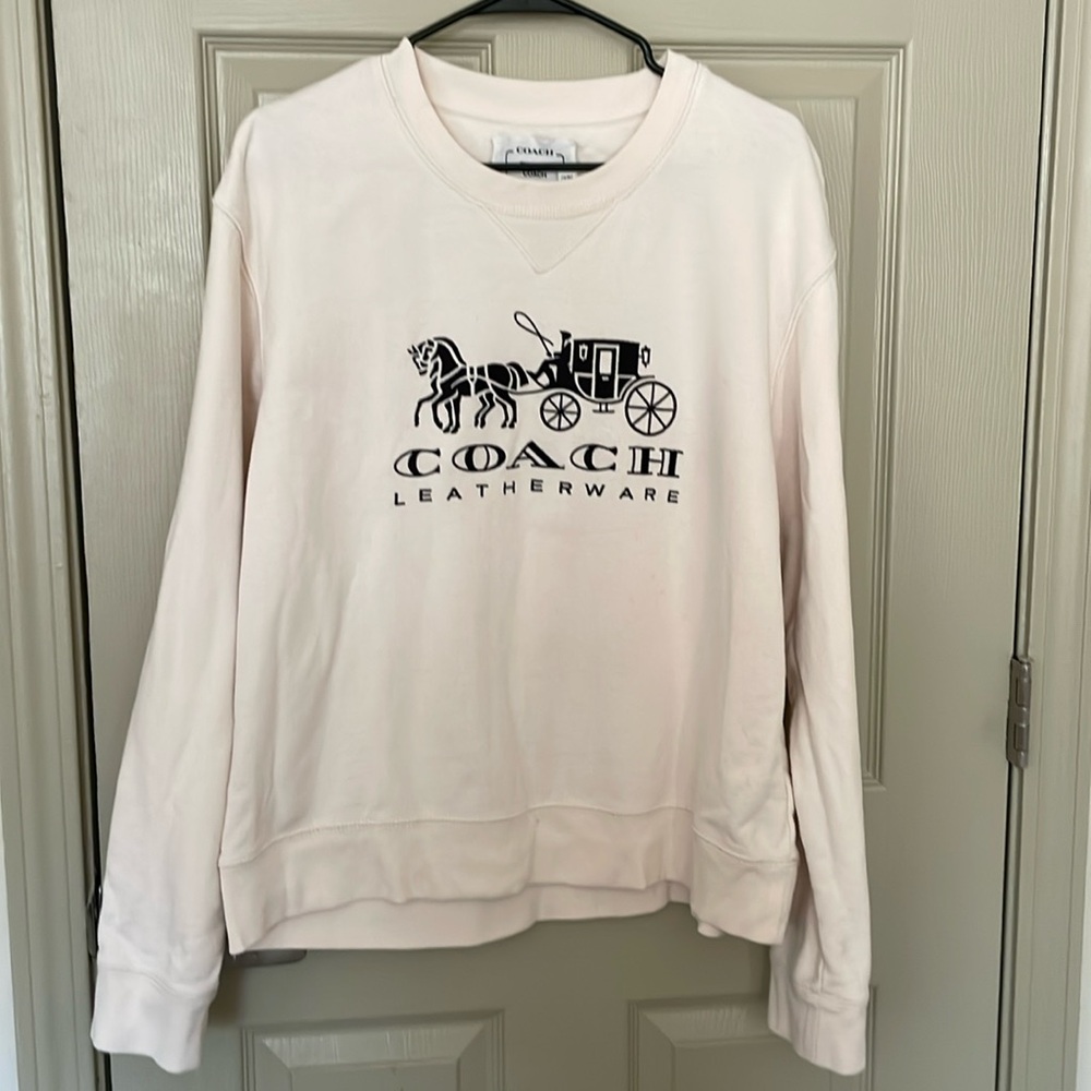 Coach branded Horse and Carriage sweatshirt